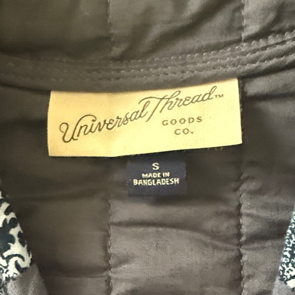 Universal Thread Blue Floral Jacket - Picture 2 of 3